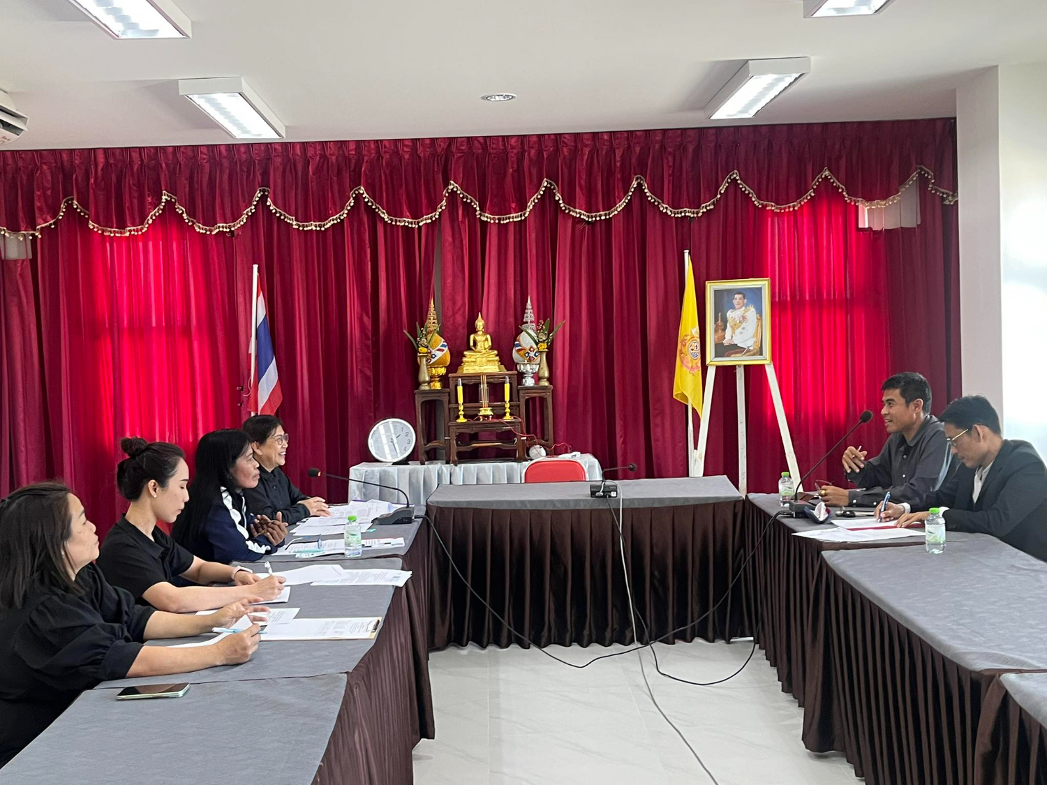 ประชุมคณะกรรมการการเลือกตั้งประจำองค์การบริหารส่วนตำบลกุยเหนือ ครั้งที่ 1 ประจำปี พ.ศ. 2568
