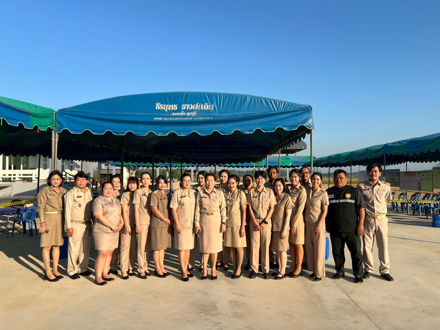 ภาพบรรยากาศการรับสมัครเลือกตั้งสมาชิกสภาองค์การบริหารส่วนตำบล และนายกองค์การบริหารส่วนตำบล